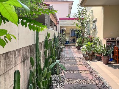 บ้านเดี่ยวศุภาลัย วิลล์ ศรีสมาน-ปทุมธานี(สายใน)  หลังมุมติดสวน