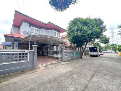 บ้านเดี่ยว เฟื่องสุข2 ถนนกาญจนาภิเษก ลำโพ จังหวัดนนทบุรี