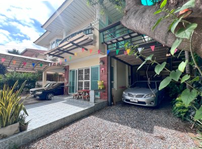 บ้านเดี่ยวศุภาลัย วิลล์ ศรีสมาน-ปทุมธานี(สายใน)  หลังมุมติดสวน