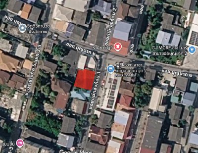 ขาย ที่ดิน ดอนเมือง ซอยแม่ทองก้อน1 ติด7/11