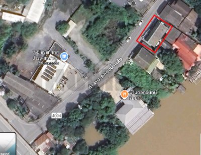 ทาวน์เฮ้า ติดถนน ริมแม่น้ำเจ้าพระยา เมือง ปทุมธานี