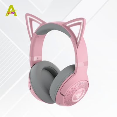 หูฟัง Razer Kraken V2 BT Headset - Kitty Edition - Quartz