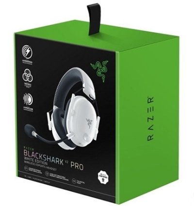 หูฟัง Razer BlackShark V2 HyperSpeed WH- Wireless Ultra-Lightweigh (สีขาว)