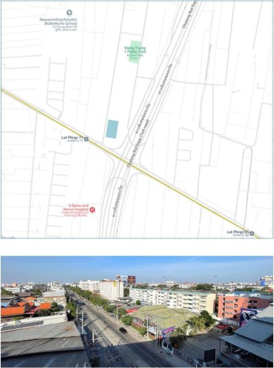 ที่ดินทำเลทอง ลาดพร้าว 71 ใกล้ MRT