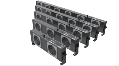IOB-DC711/716 Series พัดลมกำจัดไฟฟ้าสถิตระบบเครือข่ายอัจฉริยะ RJ45