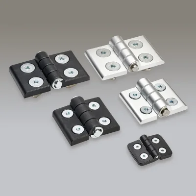 Hinge Series 8 บานพับ พลาสติกสีดำ