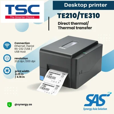 TSC TE210 Label printer
