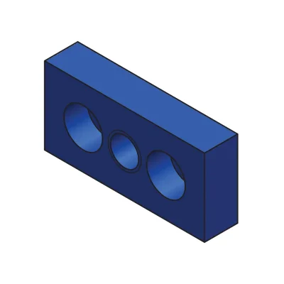 Mounting Plate 3060 Series 8 แผ่นยึด