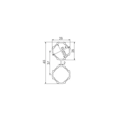 Aluminium Frame Double28