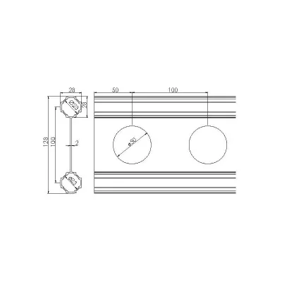 Aluminium Frame P100 Light