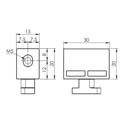 Panel Mounting Block10