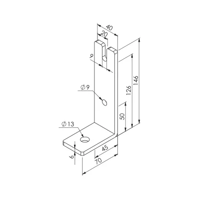 Anchor Bracket C Type-1 40