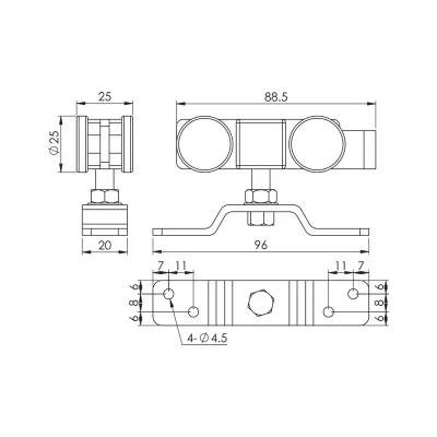 Slide Roller Set