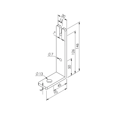 Anchor Bracket L Type-1 30