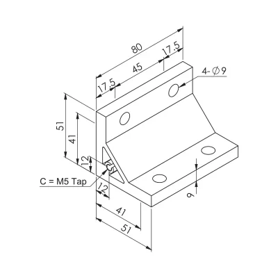 Hard Bracket4590