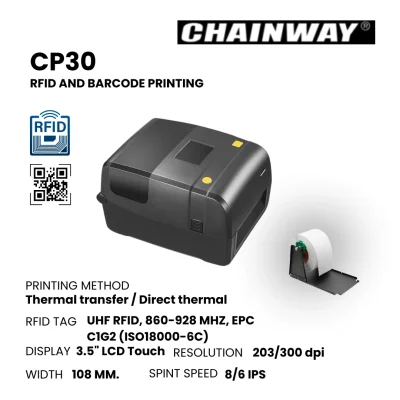 เครื่องพิมพ์สติกเกอร์ TAG RFID