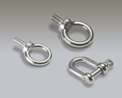 อายโบลท์ (Eye Bolt) และสเก็น (Shackle)