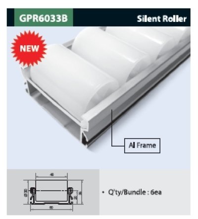 GPR6033B   Silent   Roller