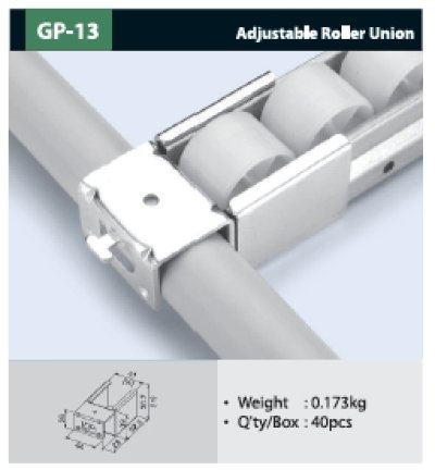 GP-13  -  Adlustable Roller Union