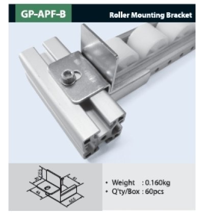 GP-APF-B  -  Roller Mounting   Bracket
