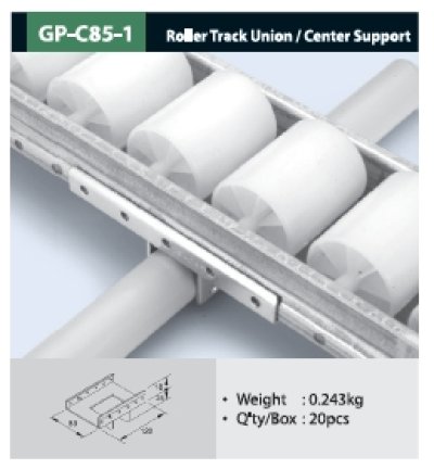 GP-C85-1  -  Roller  Track Union  Center Support
