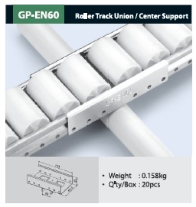 GP-EN60  -  Roller  Track Union  Center Support