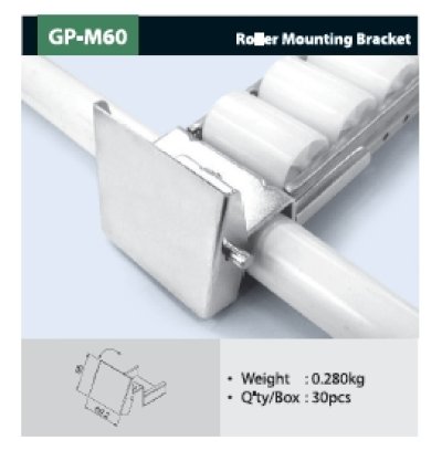 GP-M60   -   Roller  Mounting Bracket