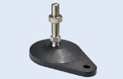 ขาปรับระดับ เกลียว M12 (Leveling Feet M12) ฐานยึดพื้น