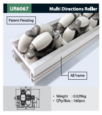 UR6067  -   Multi Directions  Roller