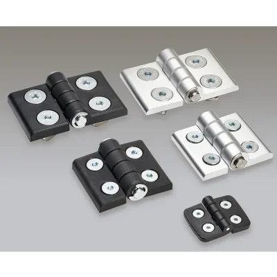 Hinge Series 6 บานพับ พลาสติกสีดำ