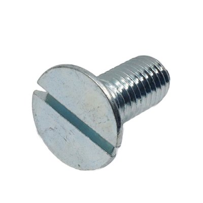 zinc cr+3 flat head screw (+-)
