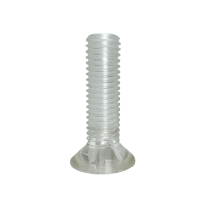 polycarbonate flat head screw ポリカ　皿小ねじ