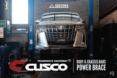 CUSCO POWER BRACE ค้ำล่าง ALPHARD / VELLFIRE 30