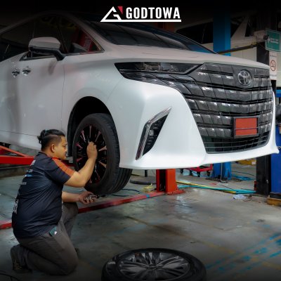ล้อ ขอบ 18" ลายเดียวกับ 19" gen 40 สำหรับ Alphard Vellfire 40