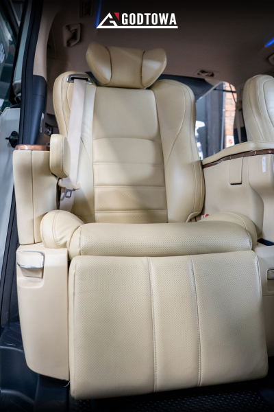 หุ้มเบาะหนังสำหรับ Toyota Alphard / Vellfire 30  หุ้มเบาะหนังไมโครไฟเบอร์ เกรด NAPPA