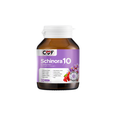 [1 กระปุก] บรรจุ 30 เม็ด CMF Schinora 10 Complex บำรุงตับ By ซี ศิวัฒน์