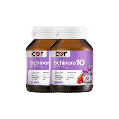 [2 กระปุก] CMF Schinora 10 Complex บำรุงตับ By ซี ศิวัฒน์