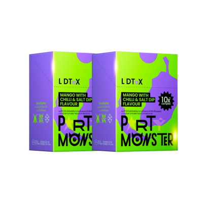 Party Monster ปาร์ตี้ มอนสเตอร์ เม็ดเคี้ยวแก้แฮงค์ 2 กล่อง