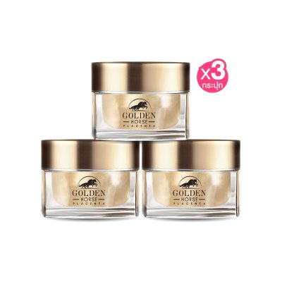 Set 3 pcs Cosmesia Golden Horse Placenta Cream 15g