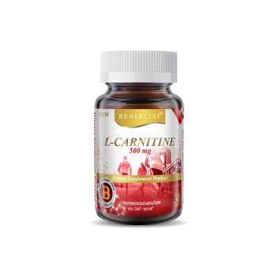 Real Elixir L-CARNITINE 500 mg. 30 แคปซูล