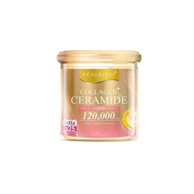 Real Elixir Collagen Plus Ceramide From Rice Extract 120g.