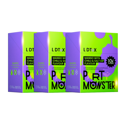 Party Monster ปาร์ตี้ มอนสเตอร์ เม็ดเคี้ยวแก้แฮงค์ 3 กล่อง