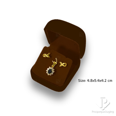 รวมกล่องกำมะหยี่ใส่เครื่องประดับ ต่างหู สร้อยคอ จี้ เพิ่มมูลค่า จัดโชว์เรียงได้ง่ายมีสีให้เลือก (26)