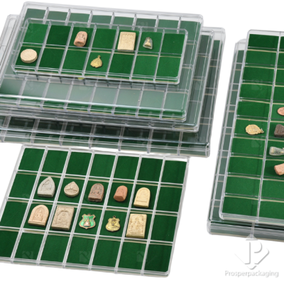 กล่องใส่พระพร้อมฝาปิด(PM.FM.G)ภายในมีโฟมบุผ้ากำมะหยี่สีเขียวล้วน เก็บเครื่องประดับและของสะสม วัสดุพลาสติกคุณภาพดีแข็งแรง กล่องใส่พระพร้อมฝาปิด(PM.FM.G)ภายในมีโฟมบุผ้ากำมะหยี่สีเขียวล้วน เก็บเครื่องประดับและของสะสม วัสดุพลาสติกคุณภาพดีแข็งแรง