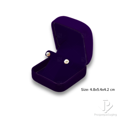 รวมกล่องกำมะหยี่ใส่เครื่องประดับ ต่างหู แบบห้อยได้ เพิ่มมูลค่า จัดโชว์เรียงได้ง่ายมีสีให้เลือก (26T)