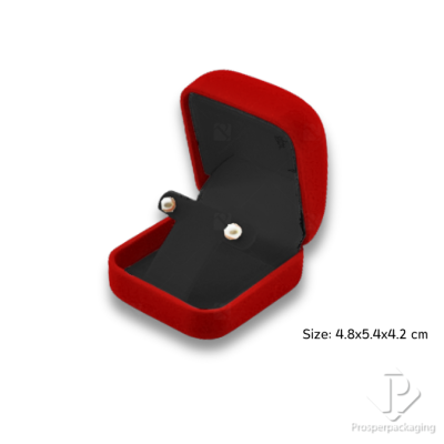 รวมกล่องกำมะหยี่ใส่เครื่องประดับ ต่างหู แบบห้อยได้ เพิ่มมูลค่า จัดโชว์เรียงได้ง่ายมีสีให้เลือก (26T)