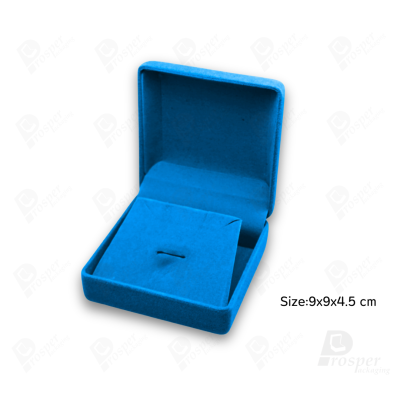 จัดเต็มกล่องกำมะหยี่ใส่เครื่องประดับชุดสีฟ้า ทรงหัวใจและสี่เหลี่ยม จัดโชว์ชุดเครื่องประดับ ทองแท่ง จิวเวอรี่เซ็ตสินสอด