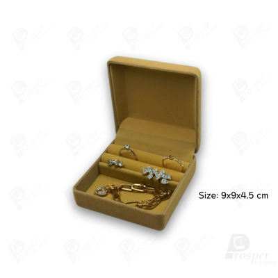 รวมกล่องกำมะหยี่เก็บเครื่องประกับอเนกประสงค์ ภายในมีพื้นเรียบและฟูกใส่ต่างหูหรือแหวนได้ (42ปร+R)