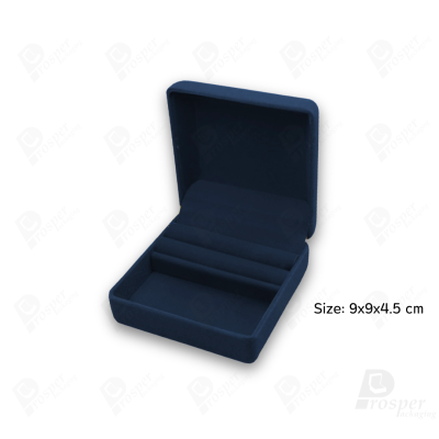 รวมกล่องกำมะหยี่เก็บเครื่องประกับอเนกประสงค์ ภายในมีพื้นเรียบและฟูกใส่ต่างหูหรือแหวนได้ (42ปร+R)