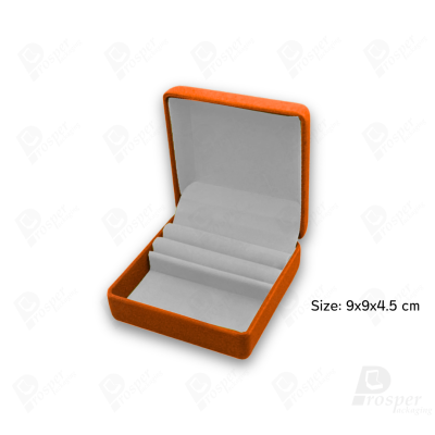 รวมกล่องกำมะหยี่เก็บเครื่องประกับอเนกประสงค์ ภายในมีพื้นเรียบและฟูกใส่ต่างหูหรือแหวนได้ (42ปร+R)